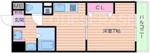 第１７関根マンションの物件間取画像